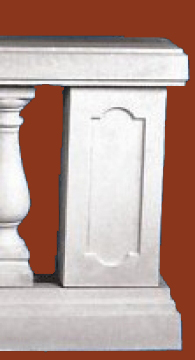 Balustradenpfeiler P-114/5500 zu Typ-05/26900